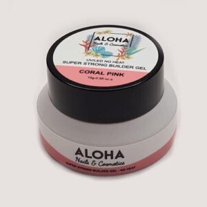 Aloha Super Strong No Heat Builder Gel 15g / Χρώμα: Coral Pink