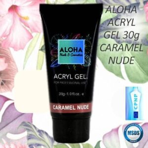 Aloha Acryl Gel UV/LED 30 gr – Caramel Nude (Nude καραμελέ)