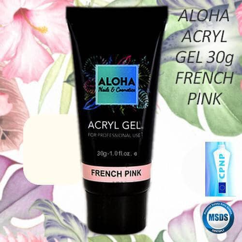 Aloha Acryl Gel UV/LED 30 gr – French Pink (Ροζ γαλλικού)