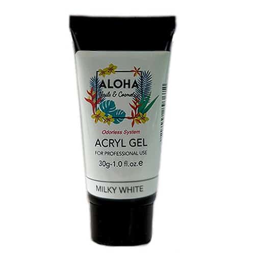 Aloha Acryl Gel UV/LED 30 gr – Milky White (Γαλακτερό)
