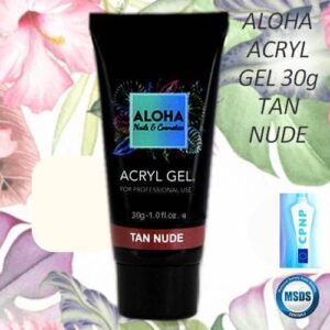 Aloha Acryl Gel UV/LED 30 gr – Tan Nude (Nude ηλιοκαμένο)