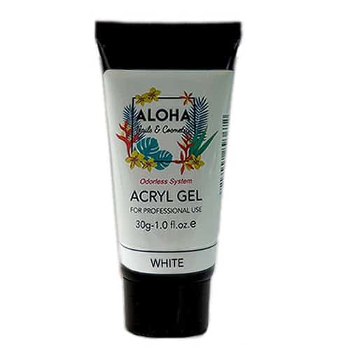 Aloha Acryl Gel UV/LED 30 gr – White Builder (Λευκό)