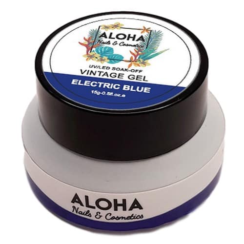 Aloha UV/LED Vintage Gel 15gr / Χρώμα: Ελεκτρίκ (Electric Blue)