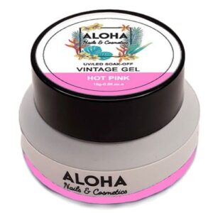 Aloha UV/LED Vintage Gel 15gr / Χρώμα: Ροζ Έντονο (Hot Pink)