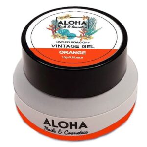 Aloha UV/LED Vintage Gel 15gr / Χρώμα: Πορτοκαλί (Orange)