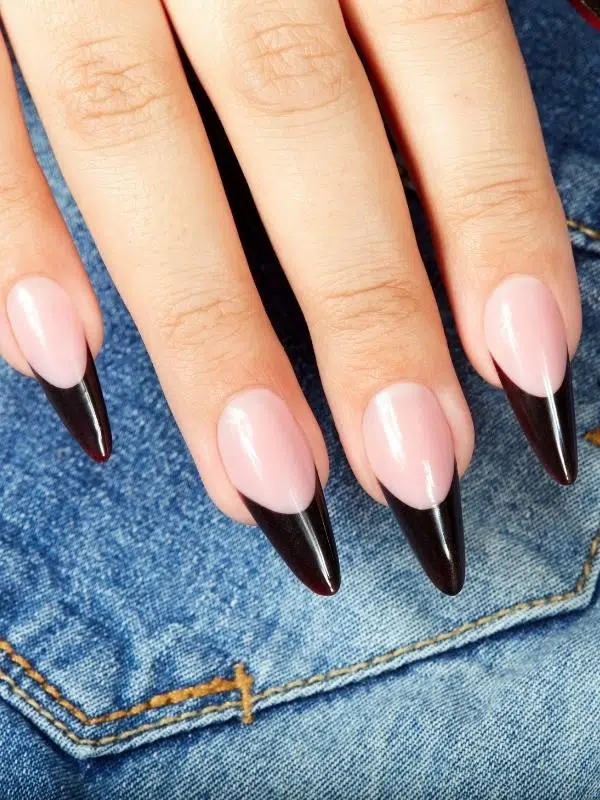 Μαύρα Νύχια - 50 Σχέδια Μανικιούρ mavra makria nyxia galliko