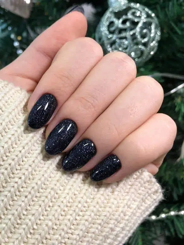 Μαύρα Νύχια - 50 Σχέδια Μανικιούρ mavra nyxia me stras