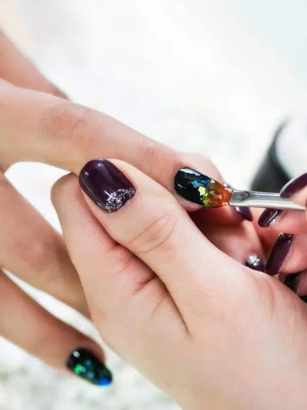 Μαύρα Νύχια - 50 Σχέδια Μανικιούρ mavra nyxia