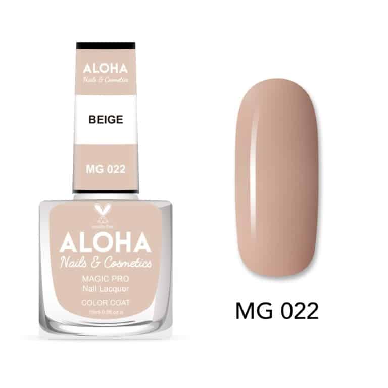 ALOHA 10-Day Nail Polish with Gel Effect Without Lamp Magic Pro Nail Lacquer 15ml – MG 022