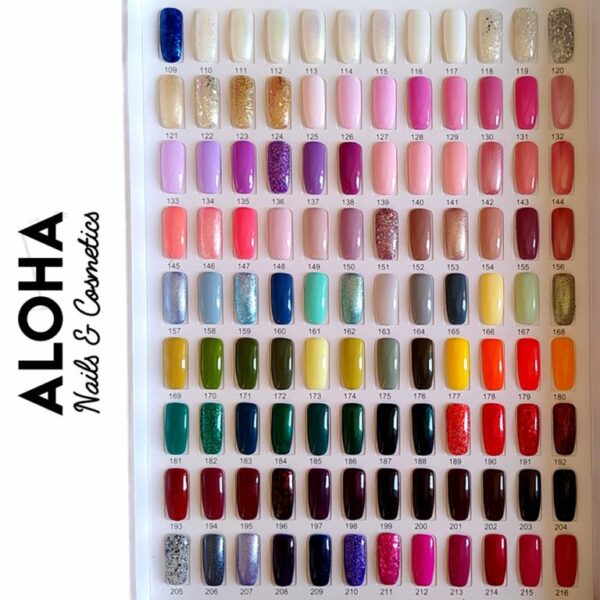 ALOHA 10-Day Nail Polish with Gel Effect Without Lamp Magic Pro Nail Lacquer 15ml – MG 026