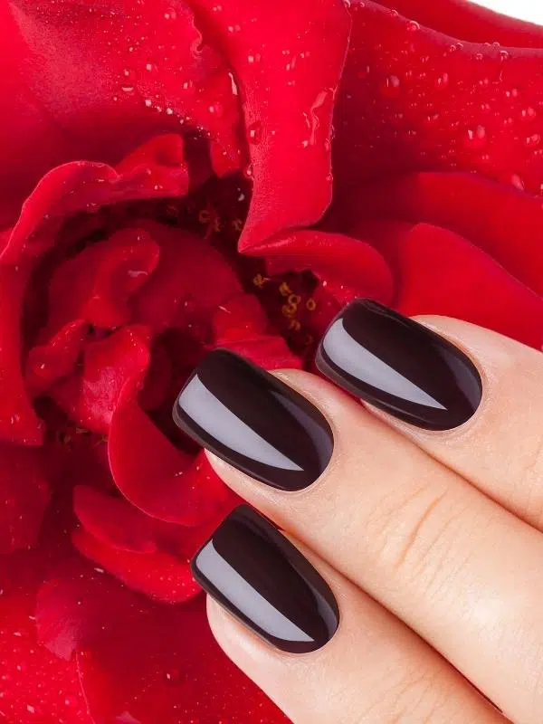 Μπορντό Νύχια 20 Σχέδια Μανικιούρ mpornto