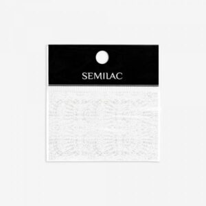 Semilac Εφέ νυχιών Nail Effect Transfer Foil No 16 White Lace