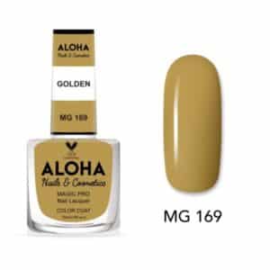 ALOHA Βερνίκι Νυχιών 10 ημερών με Gel Effect Χωρίς Λάμπα Magic Pro Nail Lacquer 15ml – MG 169