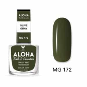 ALOHA Βερνίκι Νυχιών 10 ημερών με Gel Effect Χωρίς Λάμπα Magic Pro Nail Lacquer 15ml – MG 172