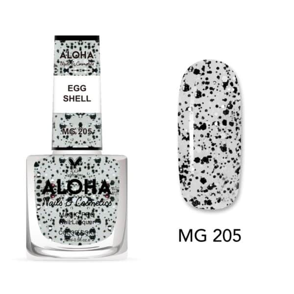 ALOHA Βερνίκι Νυχιών 10 ημερών με Gel Effect Χωρίς Λάμπα Magic Pro Nail Lacquer 15ml – MG 205