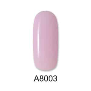 ALOHA Ημιμόνιμο βερνίκι 8ml – Color Coat A8003 / Χρώμα: Ροζ Κουφετί Γαλλικού (French Baby Pink)