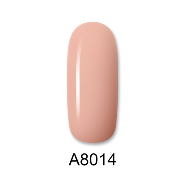 ALOHA Ημιμόνιμο βερνίκι 8ml – Color Coat A8014 / Χρώμα: Μπεζ Ροδακινί (Peachy Beige)