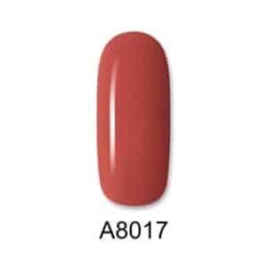 ALOHA Ημιμόνιμο βερνίκι 8ml – Color Coat A8017 / Χρώμα: Σάπιο Μήλο (Spiced Apple)