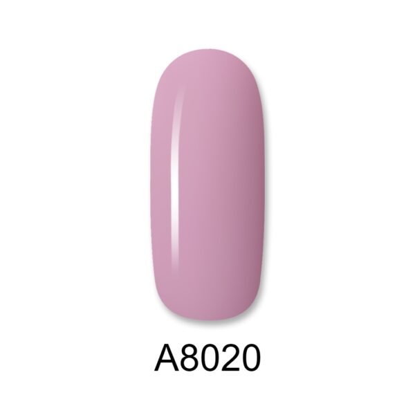ALOHA Ημιμόνιμο βερνίκι 8ml – Color Coat A8020 / Χρώμα: Ροζ παστέλ (Vintage Pink)