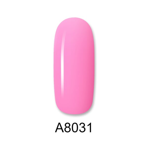 ALOHA Ημιμόνιμο βερνίκι 8ml – Color Coat A8031 / Χρώμα: Ροζ Τσιχλόφουσκας (Bubblegum Pink)