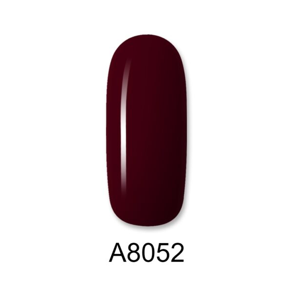 ALOHA Ημιμόνιμο βερνίκι 8ml – Color Coat A8052 / Χρώμα: Μπορντώ (Bordeaux)