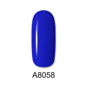 ALOHA Ημιμόνιμο βερνίκι 8ml – Color Coat A8058 / Χρώμα: Μπλε Ελεκτρίκ (Electric Blue)