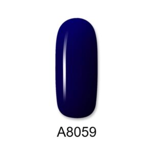 ALOHA Ημιμόνιμο βερνίκι 8ml – Color Coat A8059 / Χρώμα: Μπλε Ναυτικού (Navy Blue)