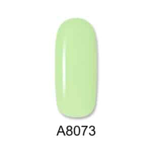 ALOHA Ημιμόνιμο βερνίκι 8ml – Color Coat A8073 / Χρώμα: Πράσινο ασβεστί απαλό (Soft Milky Green)