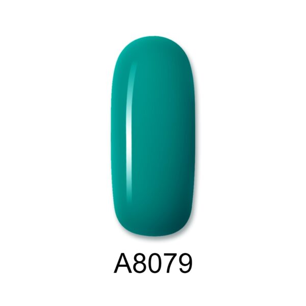 ALOHA Ημιμόνιμο βερνίκι 8ml – Color Coat A8079 / Χρώμα: Σμαραγδί (Emerald Green)