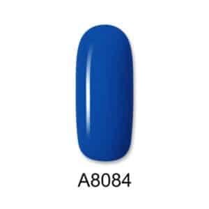 ALOHA Ημιμόνιμο βερνίκι 8ml – Color Coat A8084 / Χρώμα: Μπλε φωτεινό (Blue Marine)