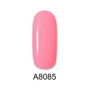ALOHA Ημιμόνιμο βερνίκι 8ml – Color Coat A8085 / Χρώμα: Έντονο Ροζ Bebe (Intense Baby Pink)