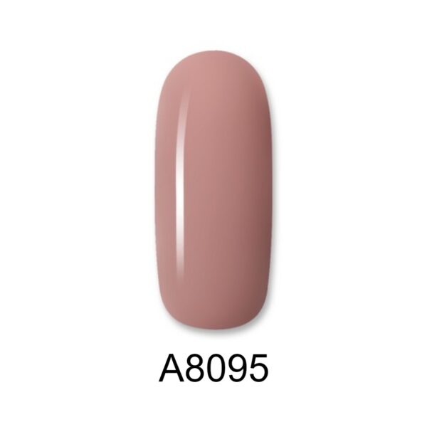 ALOHA Semi-permanent varnish 8ml – Color Coat A8095 / Color: Nude
