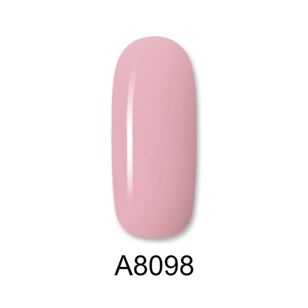 ALOHA Ημιμόνιμο βερνίκι 8ml – Color Coat A8098 / Χρώμα: Ροζ-Κοραλί (Coral Pink)