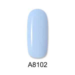 ALOHA Ημιμόνιμο βερνίκι 8ml – Color Coat A8102 / Χρώμα: Σιέλ Βιολετί (Light Blue Violet)