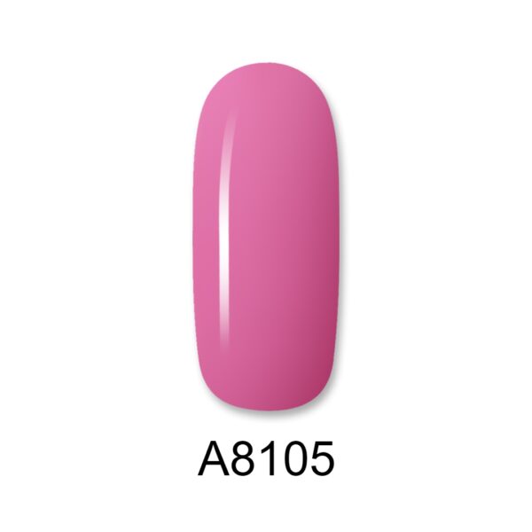ALOHA Ημιμόνιμο βερνίκι 8ml – Color Coat A8105 / Χρώμα: Ροζ Φούξια (Pink Fuschia)