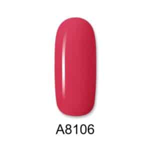 ALOHA Ημιμόνιμο βερνίκι 8ml – Color Coat A8106 / Χρώμα: Καρπουζί (Watermellon)
