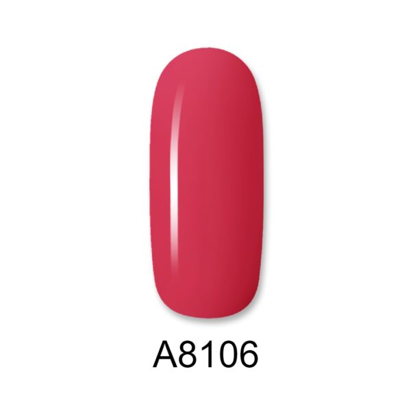 ALOHA Ημιμόνιμο βερνίκι 8ml – Color Coat A8106 / Χρώμα: Καρπουζί (Watermellon)