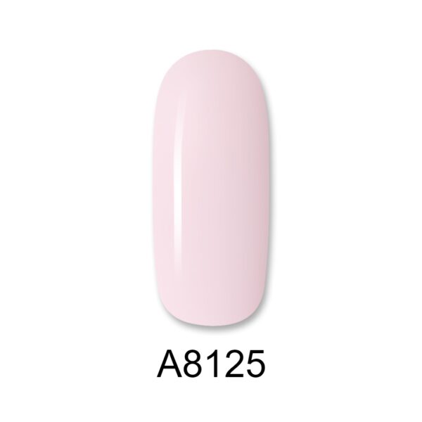 ALOHA Ημιμόνιμο βερνίκι 8ml – Color Coat A8125 / Χρώμα: Very Soft Candy Pink (Πολύ απαλό Κουφετί)