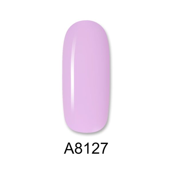 ALOHA Ημιμόνιμο βερνίκι 8ml – Color Coat A8127 / Χρώμα: Rose pink (Ροζ τριανταφυλλί)