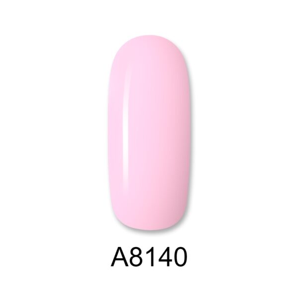 ALOHA Ημιμόνιμο βερνίκι 8ml – Color Coat A8140 / Χρώμα: Peachy Pink (Ροζ Ροδακινί)