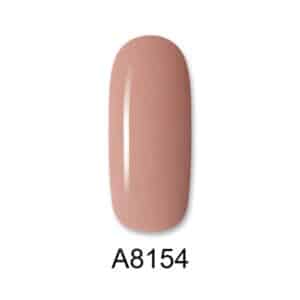 ALOHA Ημιμόνιμο βερνίκι 8ml – Color Coat A8154 / Χρώμα: Nude