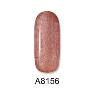 ALOHA Ημιμόνιμο βερνίκι 8ml – Color Coat A8156 / Χρώμα: Dark Copper Metallic (Σκούρο Χάλκινο Μεταλλικό)
