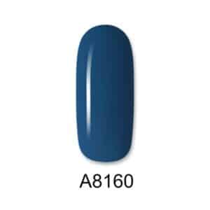 ALOHA Ημιμόνιμο βερνίκι 8ml – Color Coat A8160 / Χρώμα: Petrol (Πετρόλ)