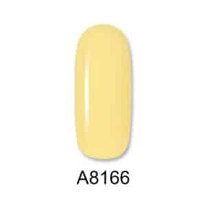 ALOHA Ημιμόνιμο βερνίκι 8ml – Color Coat A8166 / Χρώμα: Soft Banana Yellow (Απαλό μπανανί)