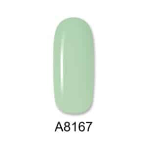 ALOHA Ημιμόνιμο βερνίκι 8ml – Color Coat A8167 / Χρώμα: Pastel Mint Green (Μέντα παστέλ)