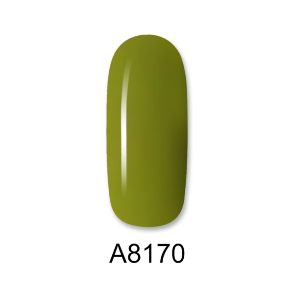 ALOHA Ημιμόνιμο βερνίκι 8ml – Color Coat A8170 / Χρώμα: Avocado Green (Πράσινο Αβοκάντο)