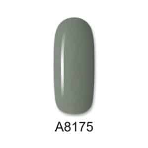 ALOHA Ημιμόνιμο βερνίκι 8ml – Color Coat A8175 / Χρώμα: Army Green (Πράσινο στρατού)