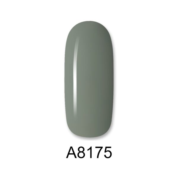 ALOHA Semi-permanent varnish 8ml – Color Coat A8175 / Color: Army Green
