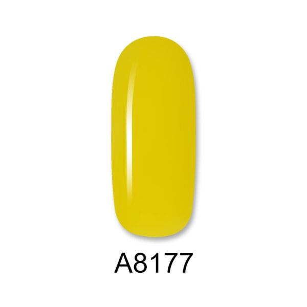 ALOHA Ημιμόνιμο βερνίκι 8ml – Color Coat A8177 / Χρώμα: Corn Yellow (Καλαμποκί)