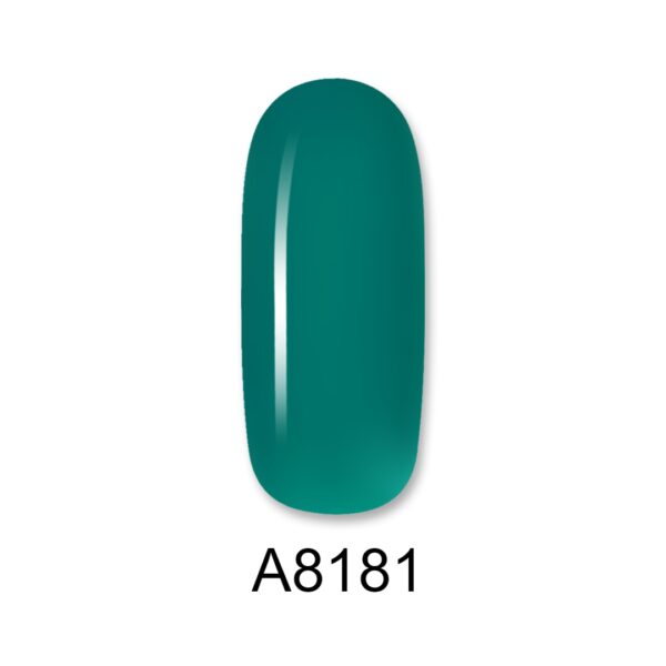 ALOHA Ημιμόνιμο βερνίκι 8ml – Color Coat A8181 / Χρώμα: Ultramarine Green (Πράσινο φωτεινό)